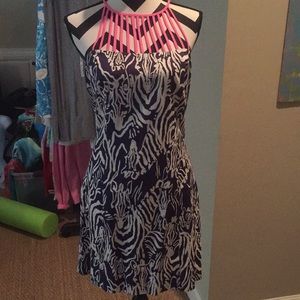 Lilly Pulitzer Herd Shift Dress Sz 10